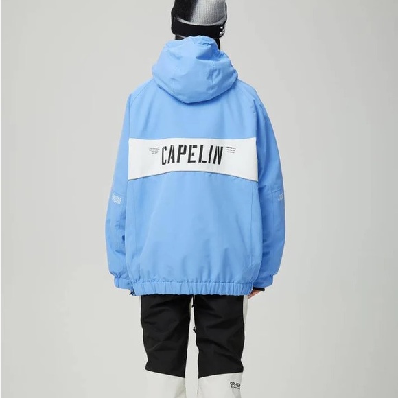 Sailor Pullover Snowboarding Jacket - Ice blue - Picture 4 of 7